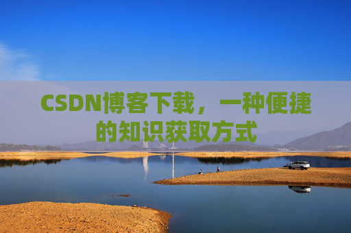 CSDN博客下载，一种便捷的知识获取方式